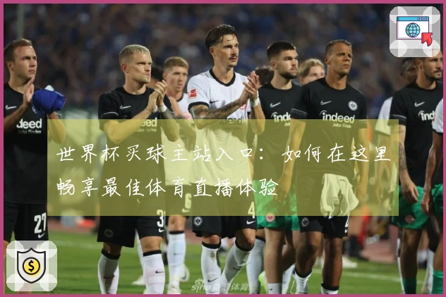 世界杯买球主站入口：如何在这里畅享最佳体育直播体验